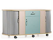 MFC Roller Shutter Door Cabinet CG-JLG-02