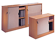 MFC Roller Shutter Door Cabinet CG-JLG-06