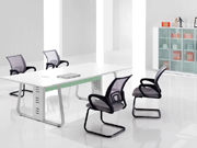 Steel Wooden Conference Table