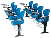 Plastic BenchPE001-4A|Public Chair|Plastic Bench|Office Furniture